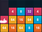 2048: X2 Слияние Блоков