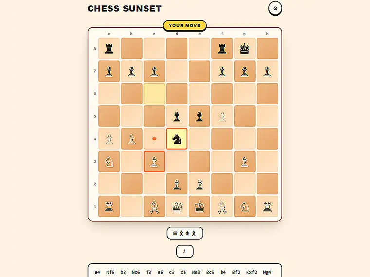 Chess Sunset