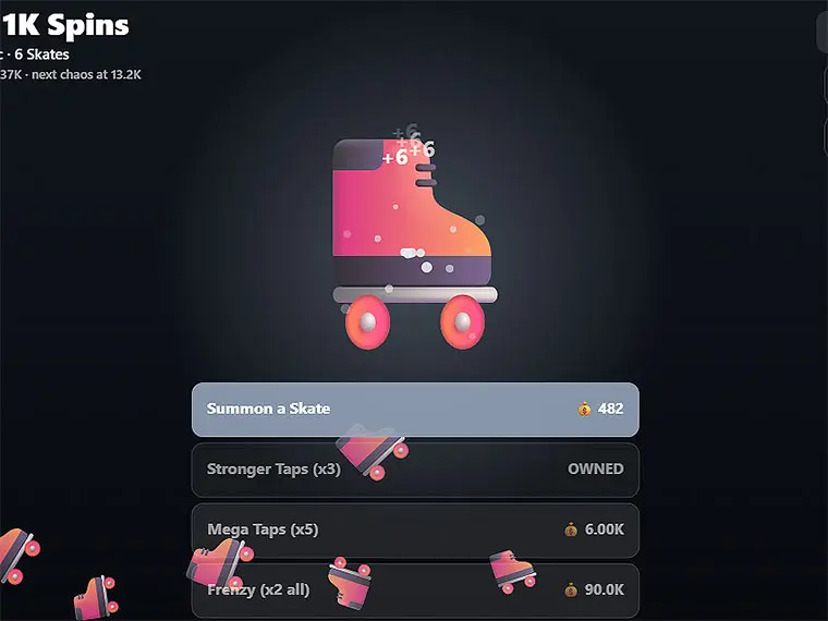 Eternal Skate Clicker