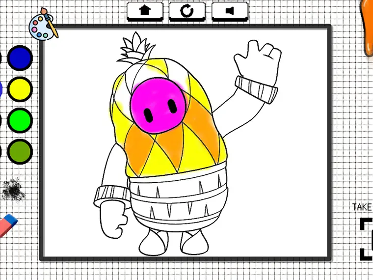 Fall Boys Coloring Book