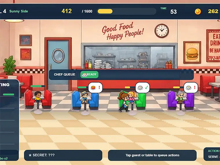 Happy Diner Rush