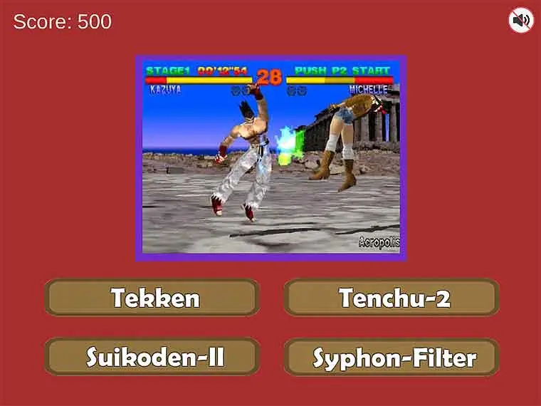 Nostalgic Playstation 1 Quiz