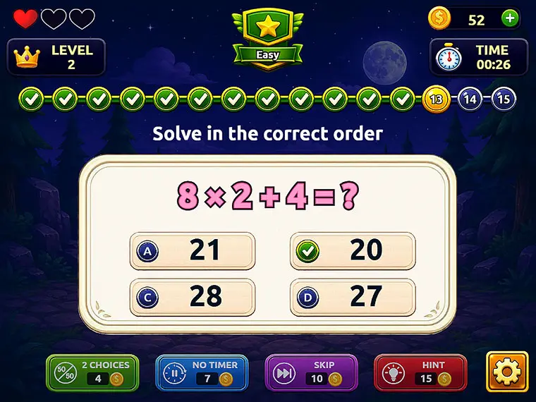 Order of Operation Challenge